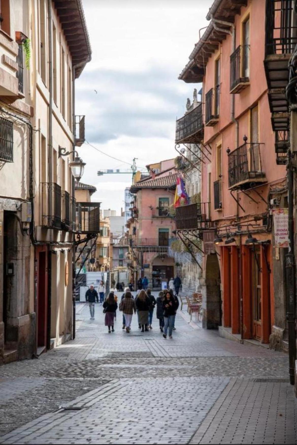 Ferienwohnung Apartamento A 15 Segundos De La Plaza Mayor Y 1 Minuto De La Catedral León Exterior foto